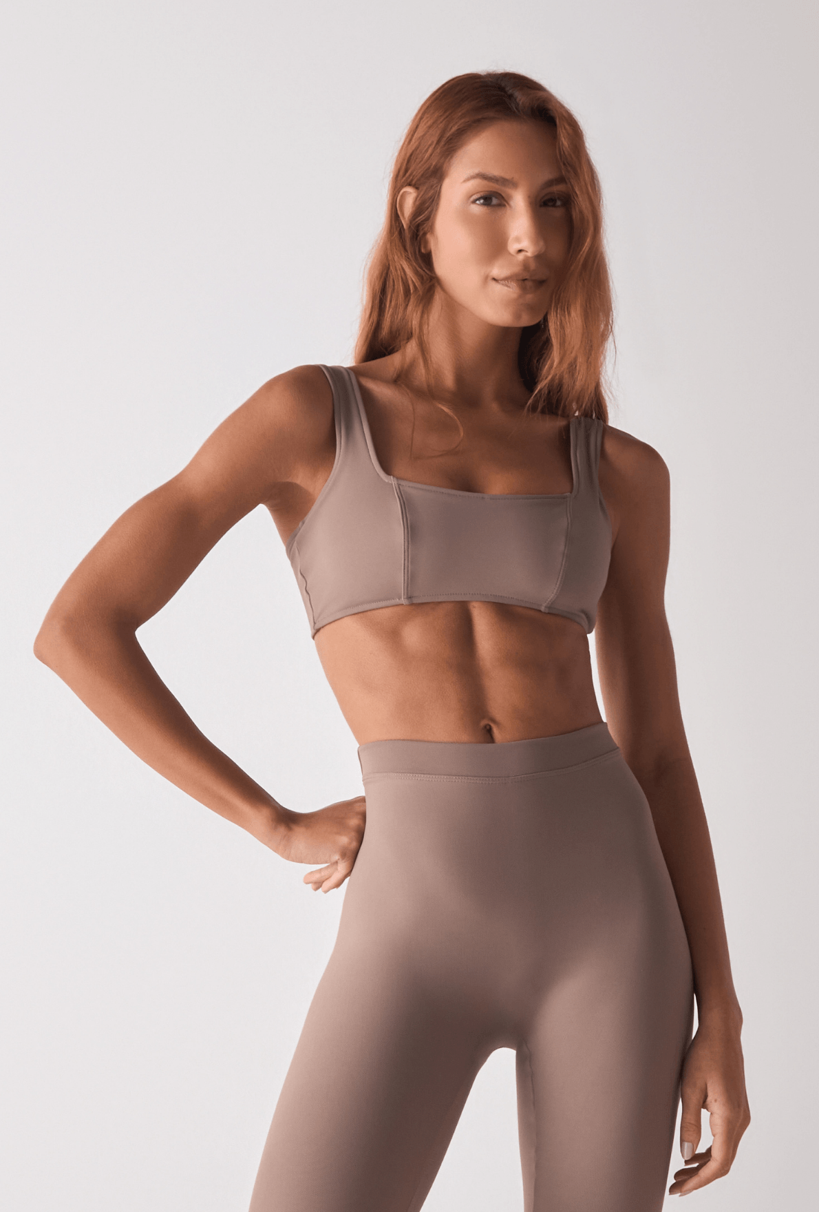 Top New Luxe Pump Khaki