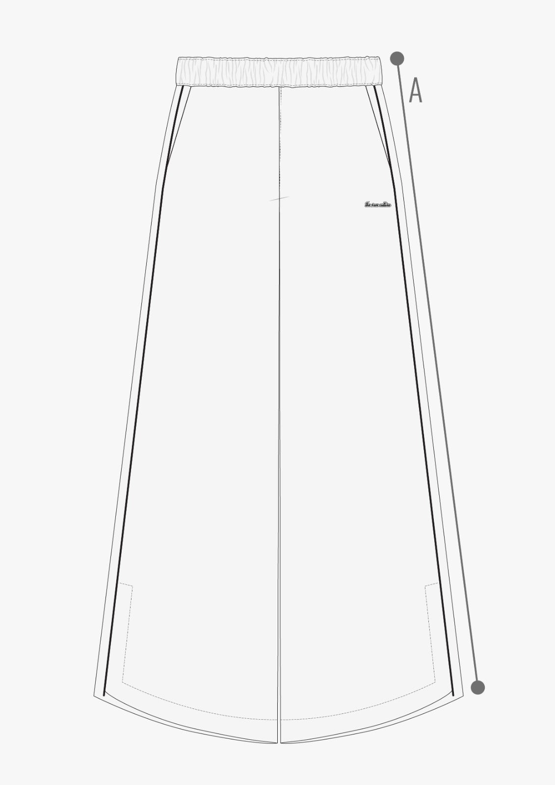 Calça Wide Smash Lush