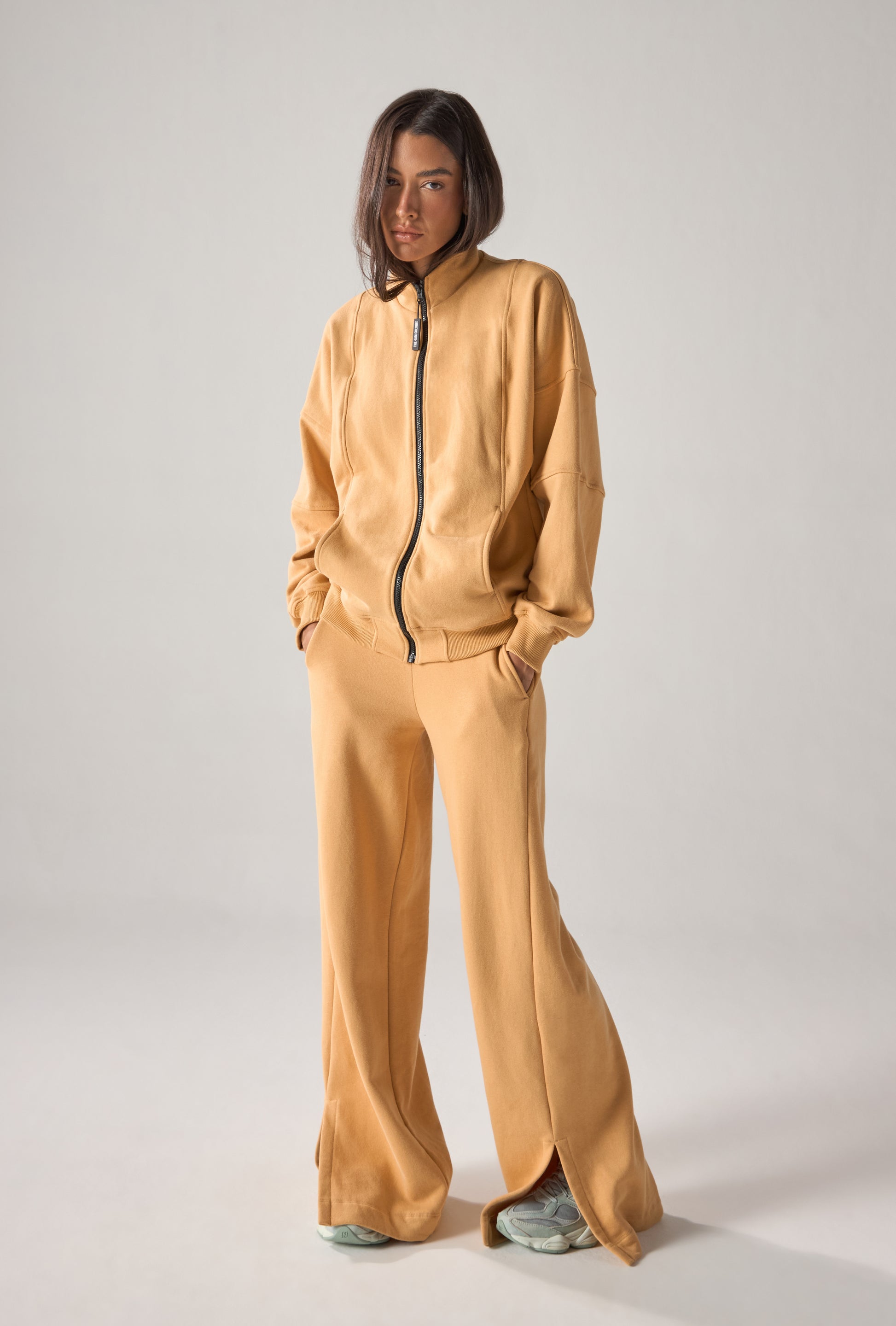 Moletom Zip Mustard