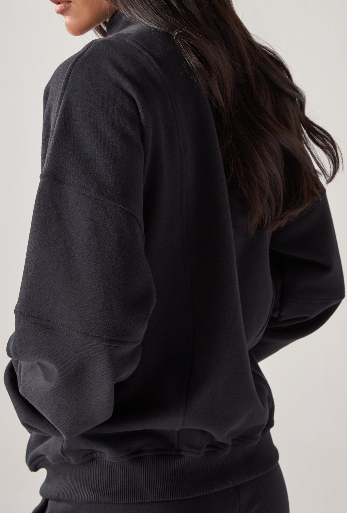 Moletom Zip Dark Coffee