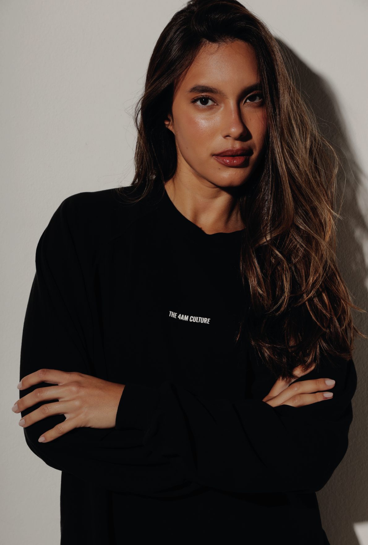 Raglan Long Sleeve Dark Coffee