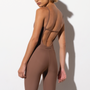 Jumpsuit Open Soft Cappuccino