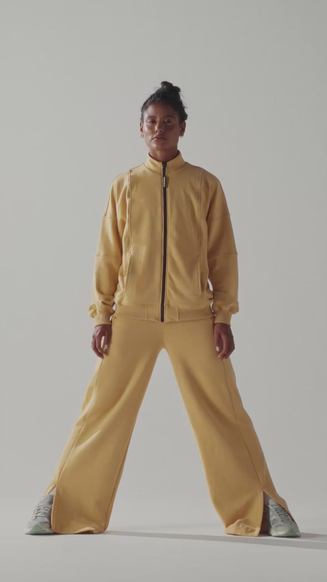 Moletom Zip Mustard