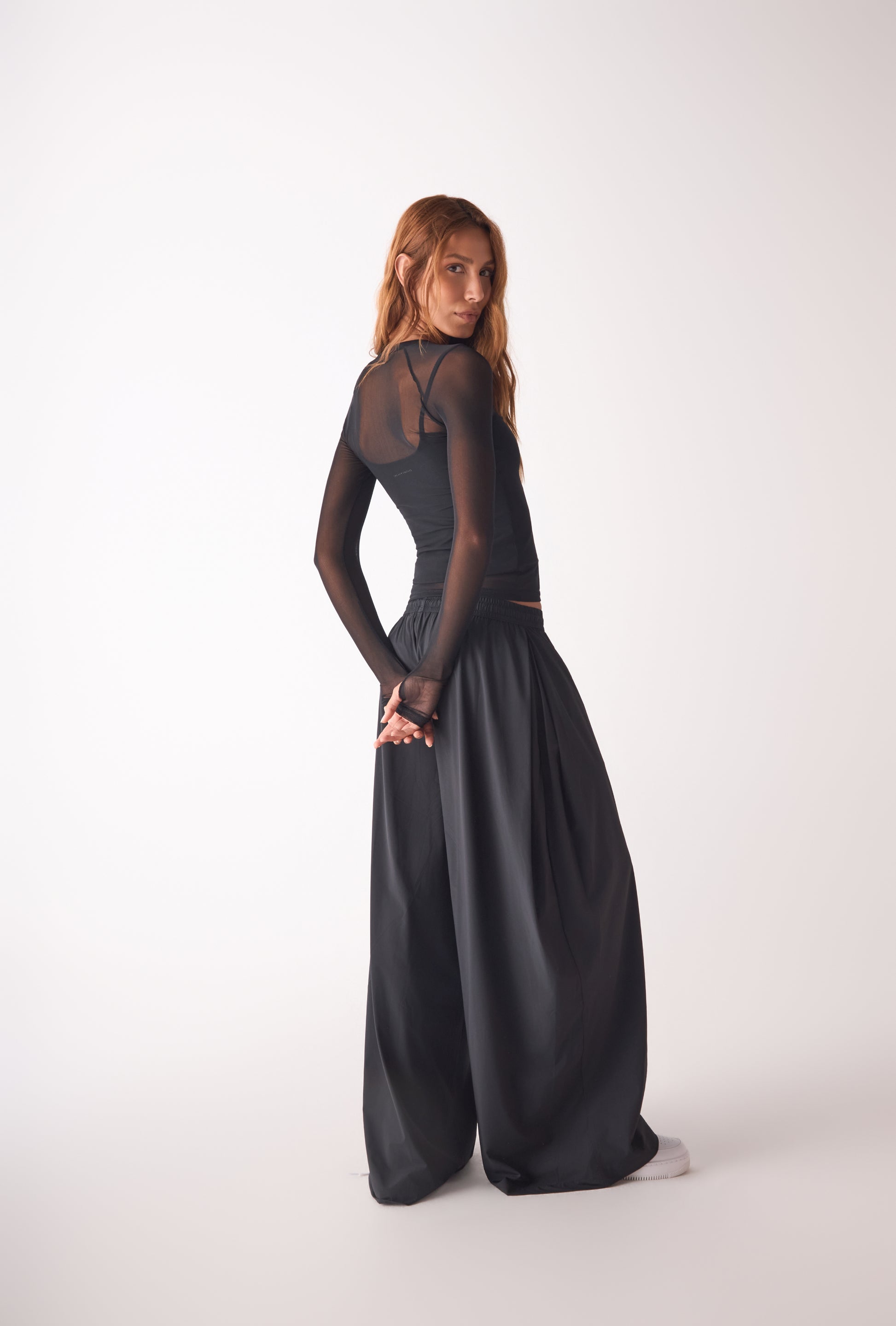 Rash Guard Mesh Dark Coffee